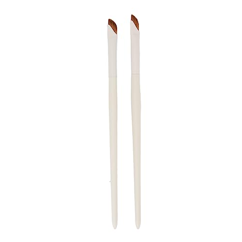 Pinceau Eyeliner Ultra Mince en Croissant 2pcs Professionnel Doux Outil Cosmétique pour le Maquillage des Yeux von Febuliy