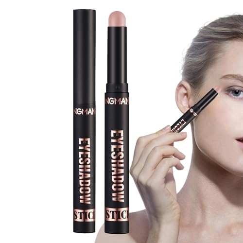 Make-up-Lidschattenstift | Creme-Lidschatten-Aufhellerstift - Wasserdichtes Formel-Make-up-Werkzeug, Geschenke für Weihnachten, Geburtstage, Halloween und Thanksgiving Fecfucy von Fecfucy