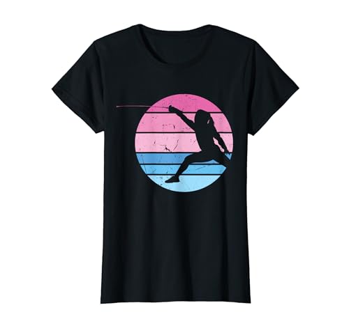 Fechten Schwert Fechtsport Fechtausrüstung Fechtdegen Frauen T-Shirt Fechten Schwert Fechtsport Fechtausrüstung Fechtdegen Frauen T-Shirt von Fechtsportler Fechten Ausrüstung Fechtmaske Damen