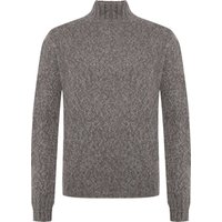 Fedeli Melierter Rollkragenpullover aus einem Alpaka-Wolle-Mix in 50 von Fedeli