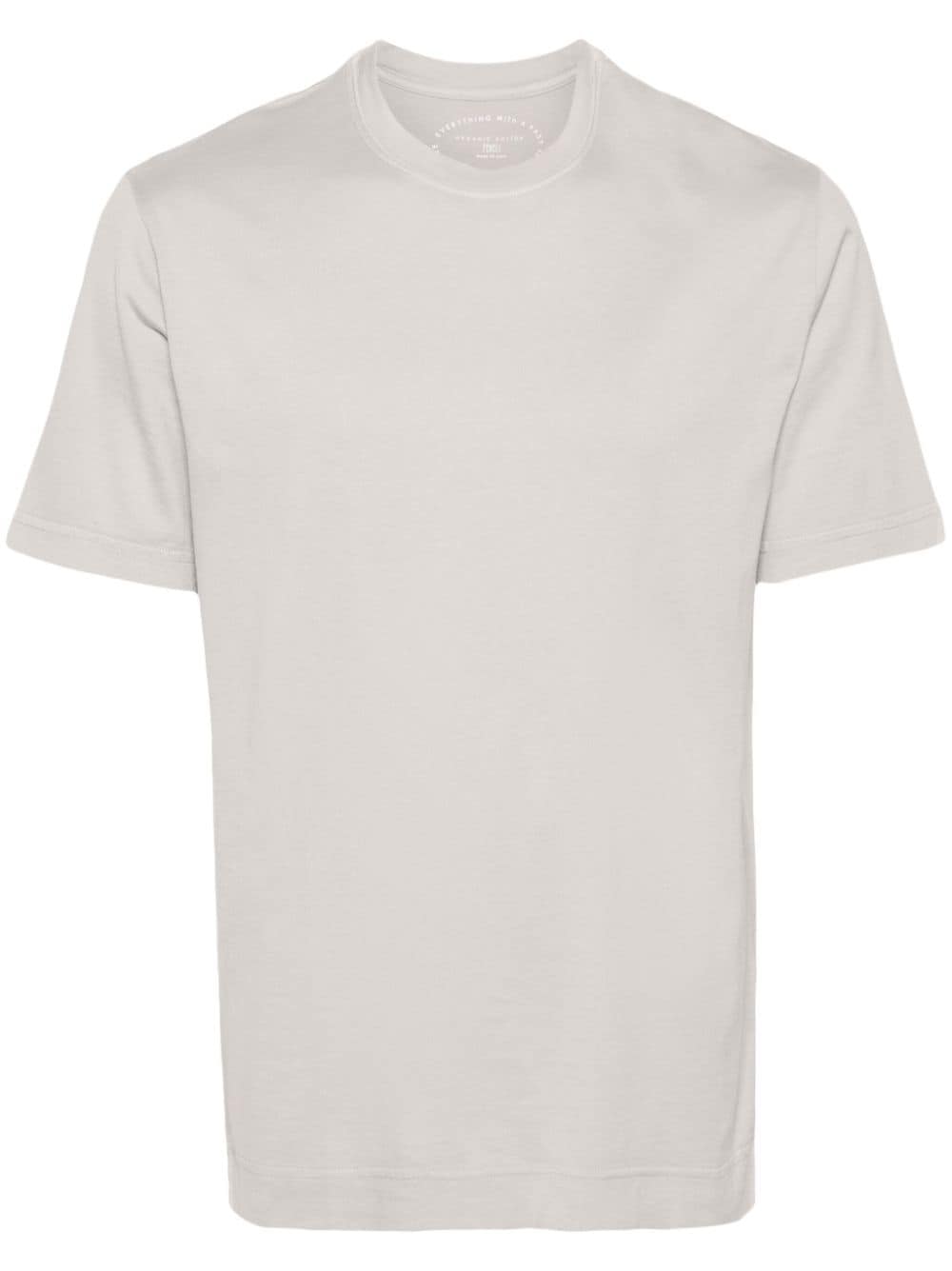 Fedeli T-Shirt aus Baumwolljersey - Grau von Fedeli