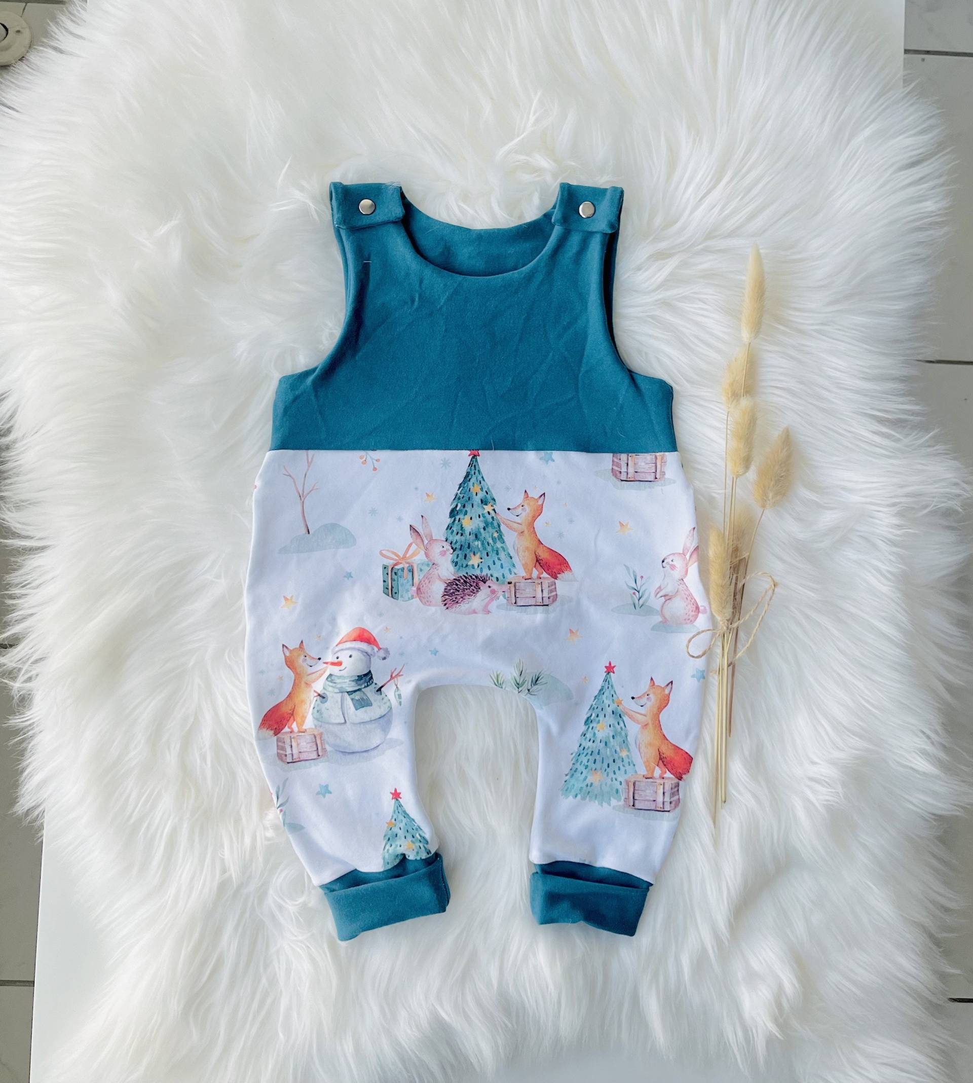 strampler Baby Junge Mädchen Weihnachten Gr. 62 von Fedellinchen