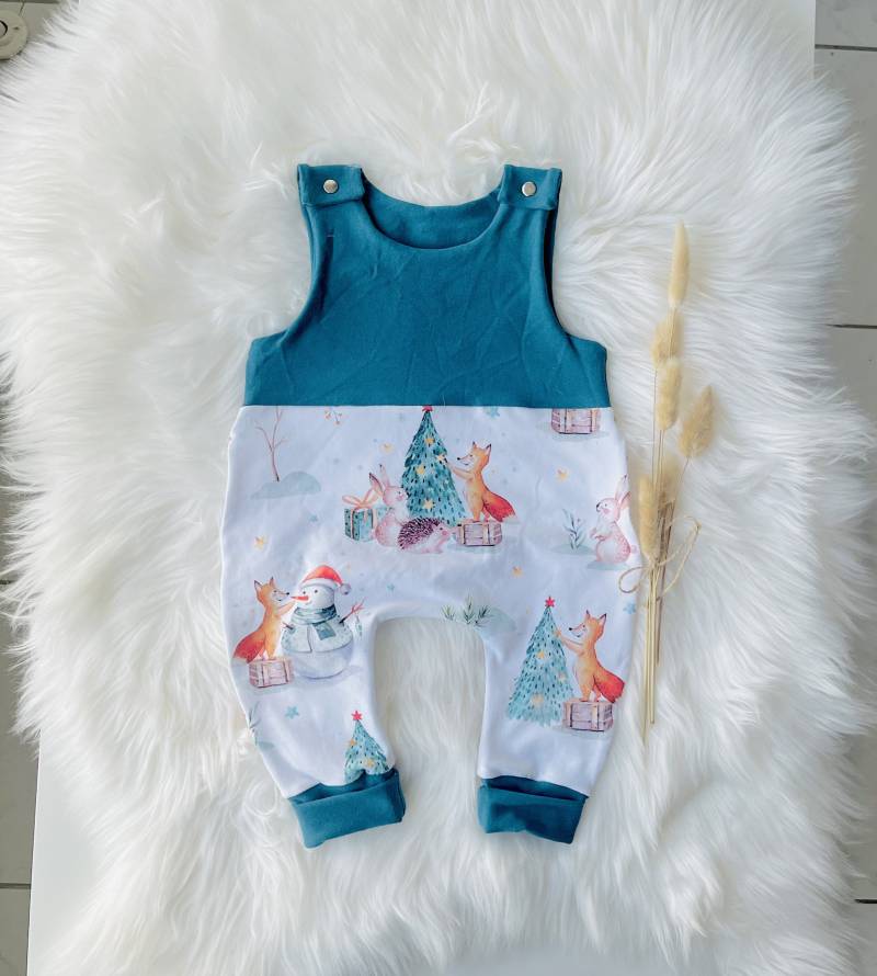 strampler Baby Junge Mädchen Weihnachten Gr. 62 von Fedellinchen