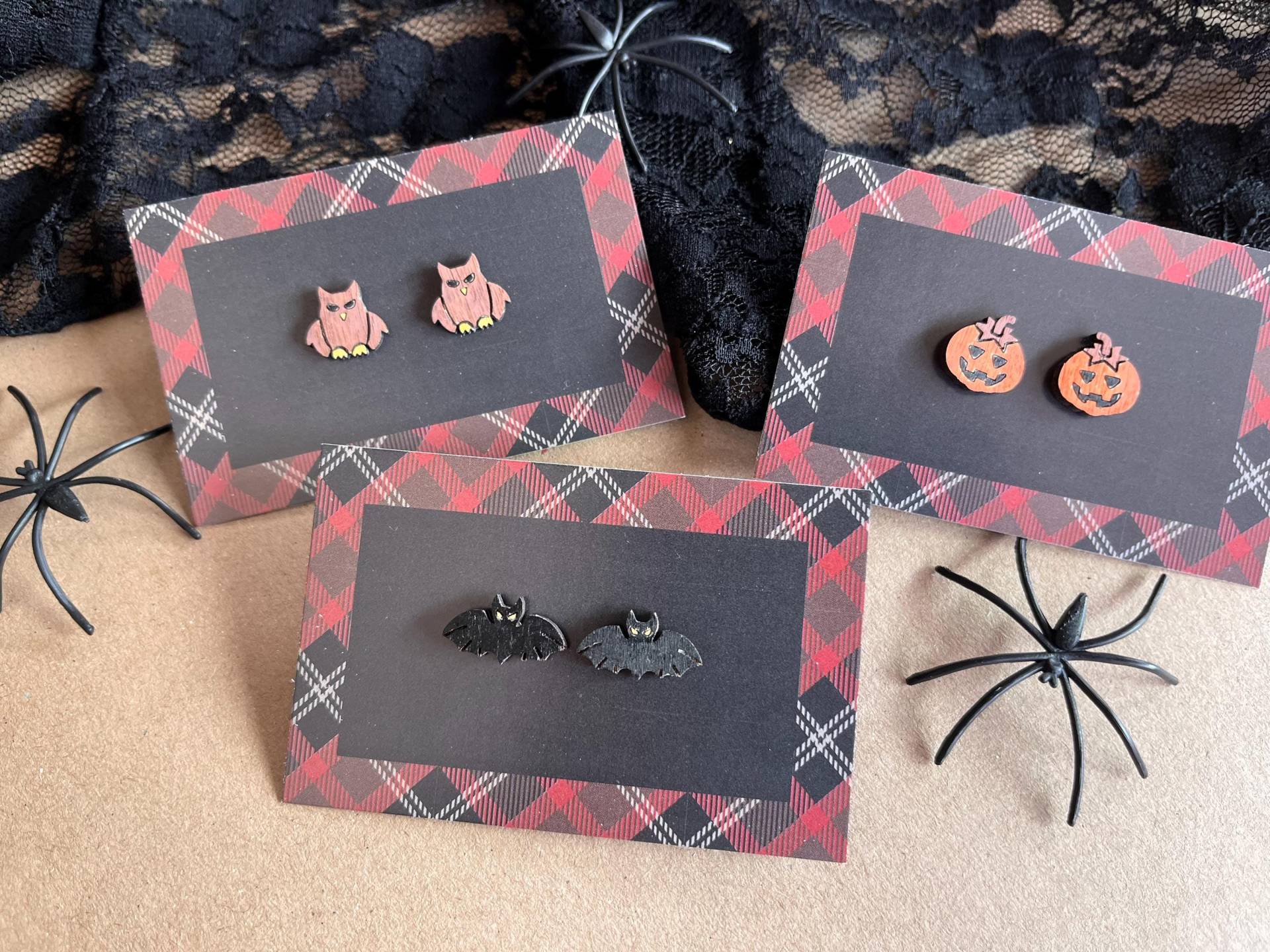 Halloween Ohrstecker Herbst von FederWerke