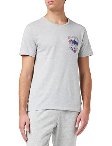 Fédération française de cyclisme Herren meffcycts011 T-Shirt, Grey Mel, L von Fédération française de cyclisme