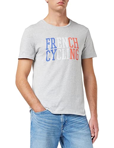 Fédération française de cyclisme Herren meffcycts013 T-Shirt, Grey Mel, L von Fédération française de cyclisme