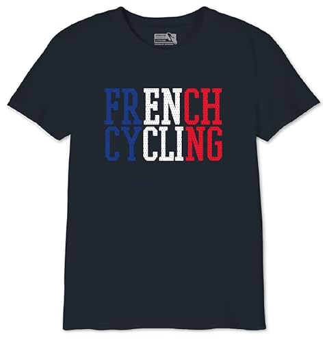 Fédération française de cyclisme Jungen Boffcycts002 T-Shirt, Marineblau, 12 Jahre von Fédération française de cyclisme