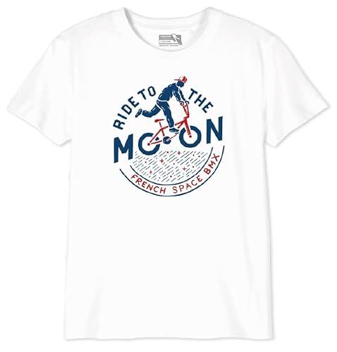 Fédération française de cyclisme Jungen Boffcycts003 T-Shirt, weiß, 10 Jahre von Fédération française de cyclisme