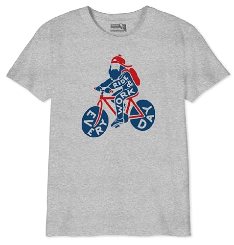 Fédération française de cyclisme Jungen Boffcycts007 T-Shirt, Grau, 10 Jahre von Fédération française de cyclisme