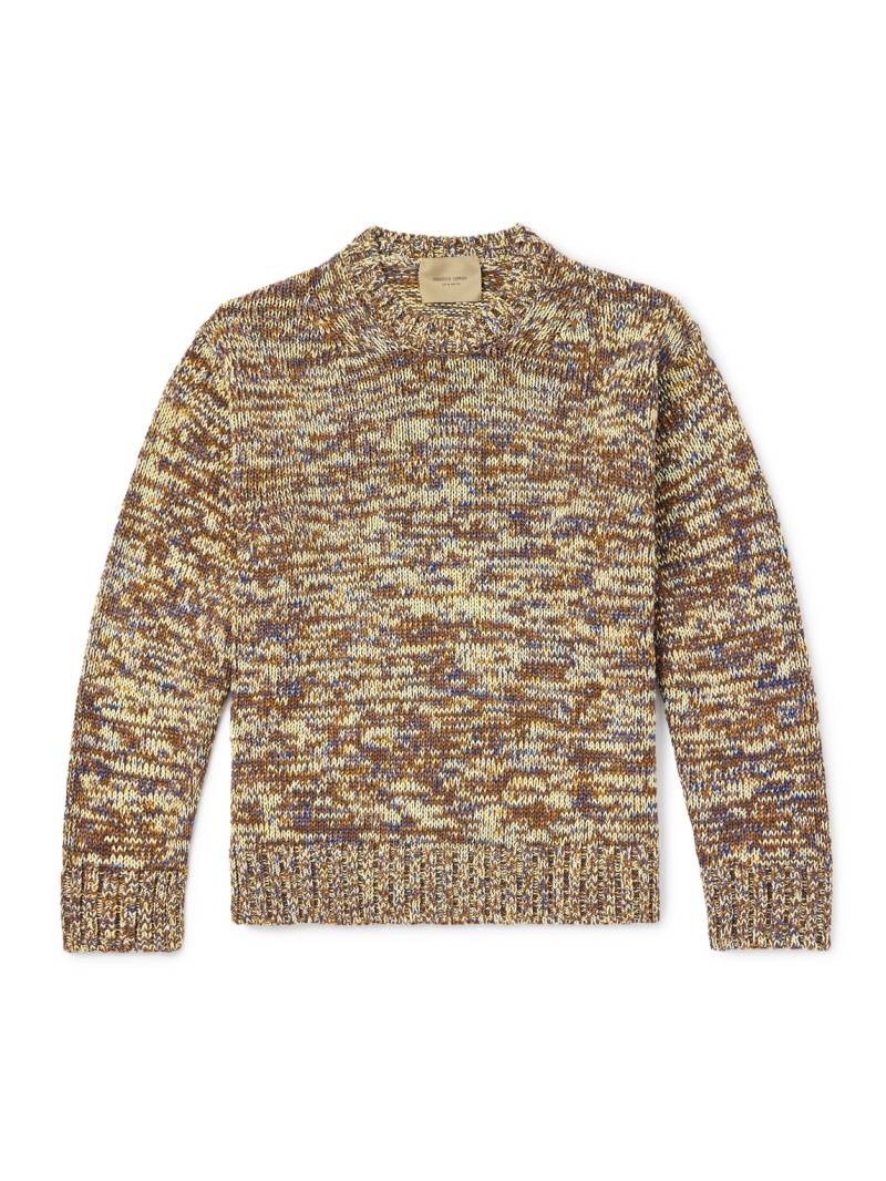 Federico Curradi - Mélange Wool Sweater - Men - Brown - M von Federico Curradi