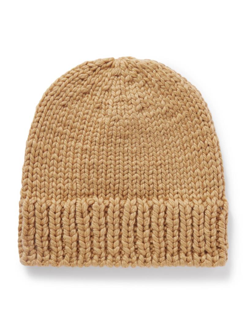 Federico Curradi - Wool Beanie - Men - Brown von Federico Curradi