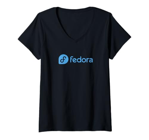 Damen Fedora Linux - Softwareprogrammierer, Entwickler und Programmierer T-Shirt mit V-Ausschnitt Damen Fedora Linux - Softwareprogrammierer, Entwickler und Programmierer T-Shirt mit V-Ausschnitt von Fedora Linux - Software Programmers and Developers