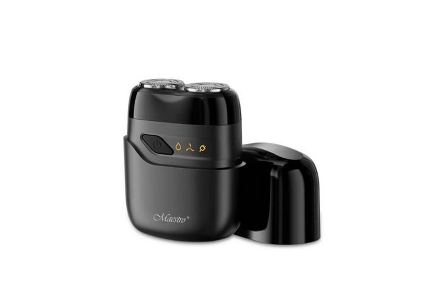 Feel Maestro Gesichtshaarrasierer MR-671 Elektrischer Reiserasierer, Aufsätze, USB-C-Laden, Laufzeit bis zu 60 Minuten von Feel Maestro