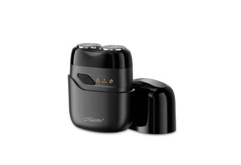 Feel Maestro Gesichtshaarrasierer MR-671 Elektrischer Reiserasierer, Aufsätze, USB-C-Laden, Laufzeit bis zu 60 Minuten von Feel Maestro