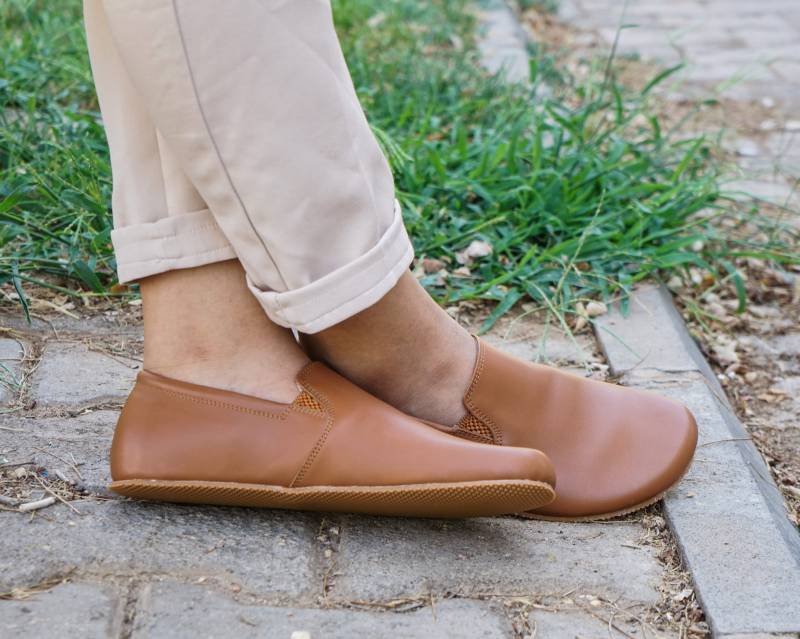 Handgefertigte Leder Barfuß Slip-On Schuhe Drop | Zero Drop, Breite Zehenbox Handgefertigte Leder Barfuß Slip-On Schuhe Drop | Zero Drop, Breite Zehenbox von FeelBarefoot