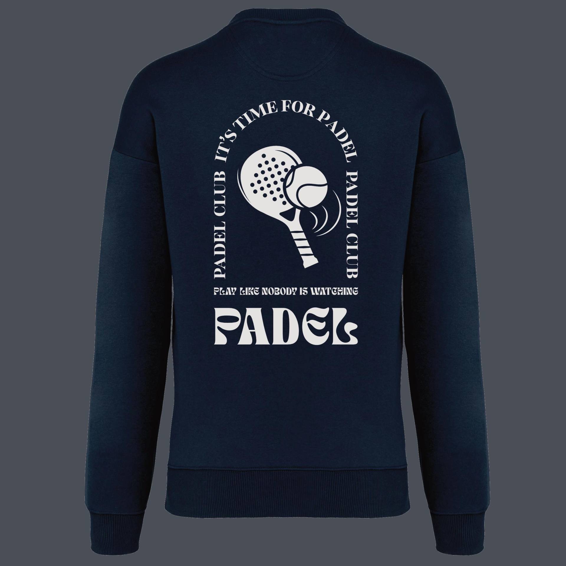 Sweatshirt Padel Tennis Oversize "Time For Padel" von FeelCozyClothing