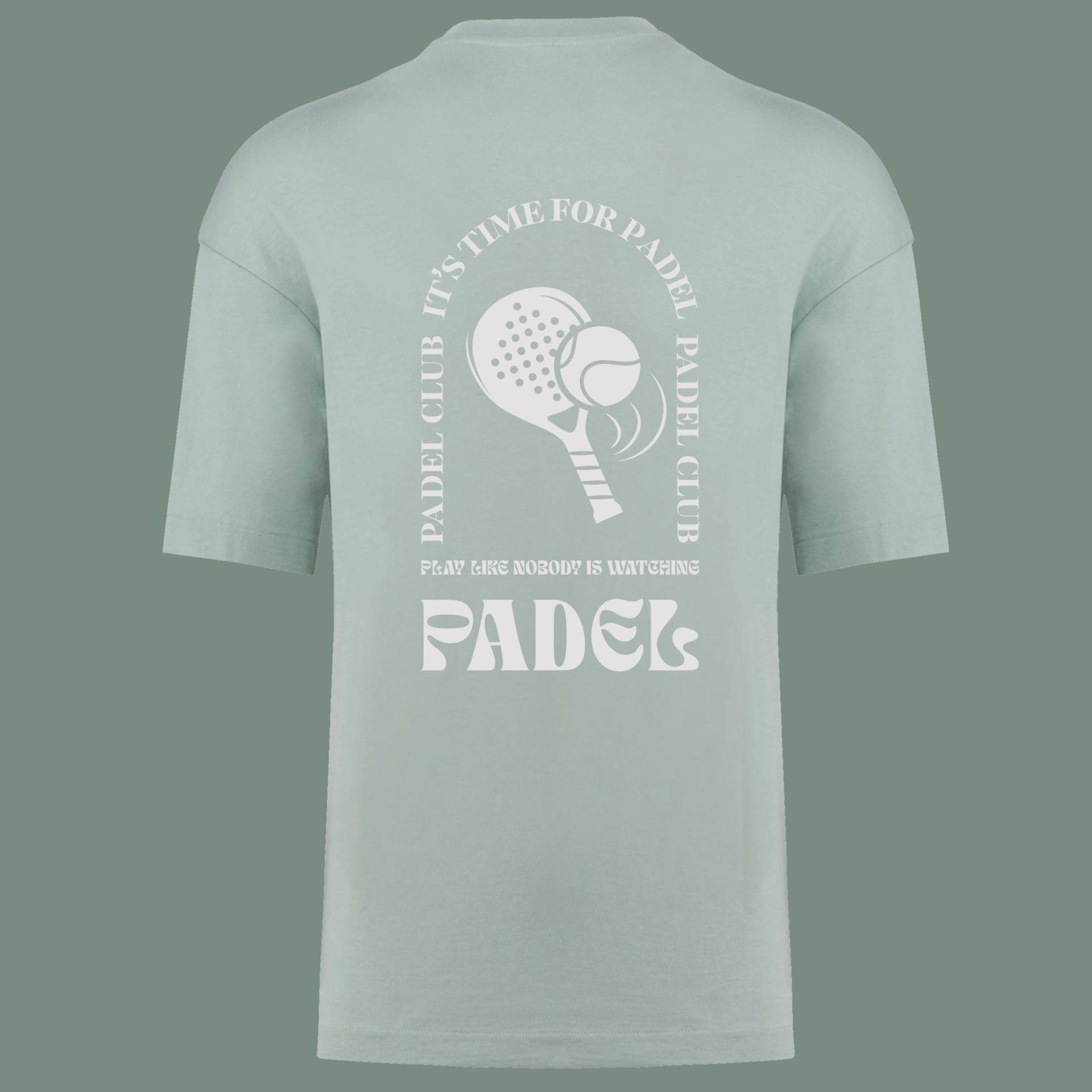 T-Shirt Padel Tennis Oversize "Time For Padel" von FeelCozyClothing