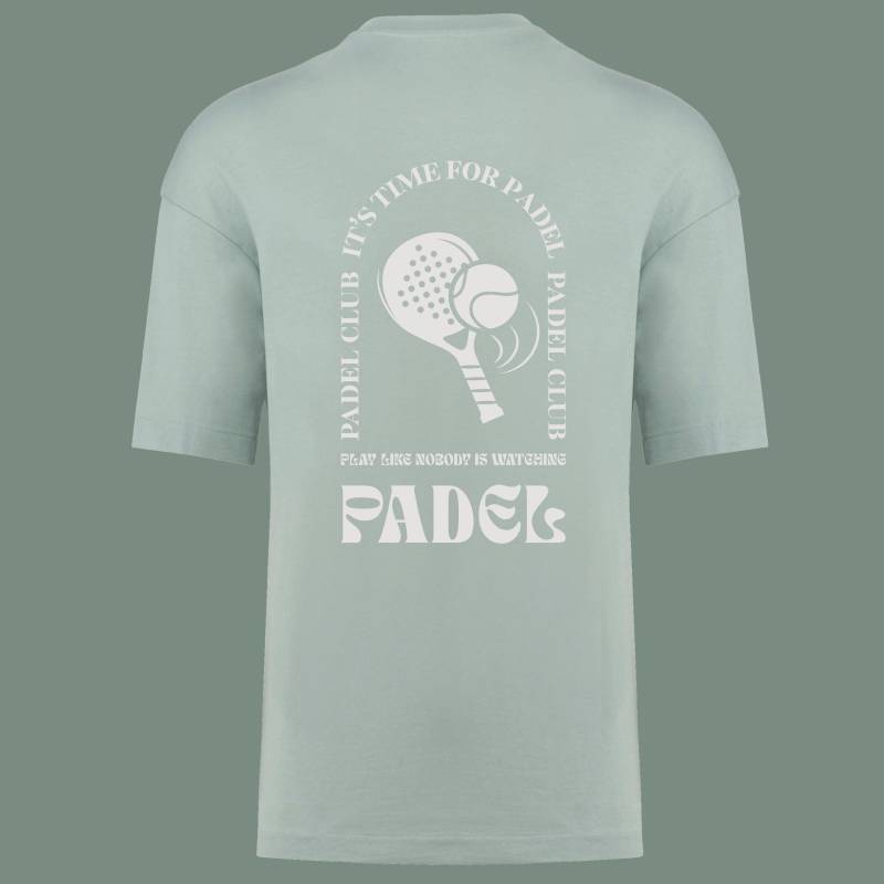 T-Shirt Padel Tennis Oversize "Time For Padel" T-Shirt Padel Tennis Oversize "Time For Padel" von FeelCozyClothing