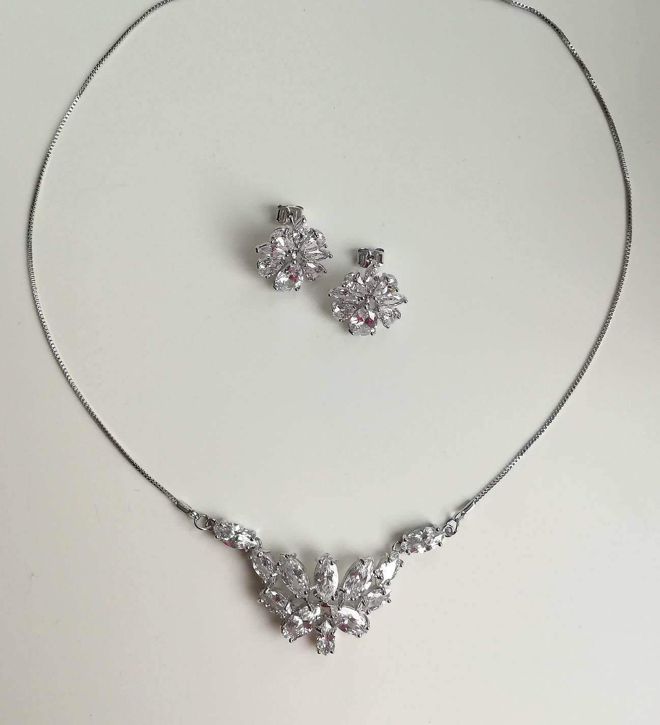 Brautschmuckset "Zirkonia" Brautschmuckset "Zirkonia" von FeelUniqueJewelry