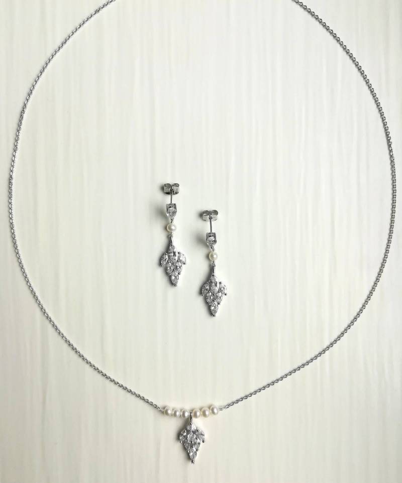 Schmuckset Mit Echten Süßwasserperlen von FeelUniqueJewelry
