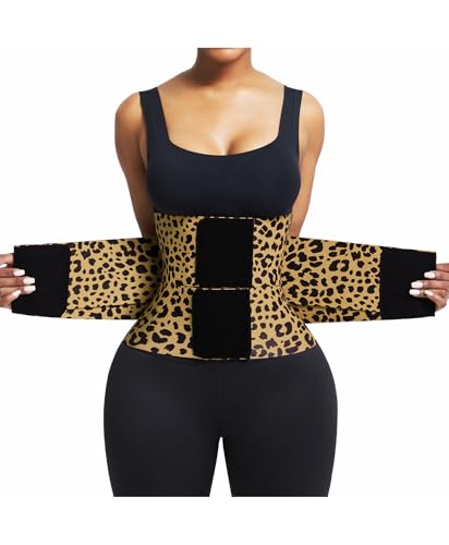 FeelinGirl Damen Waist Trainer Taillenformer Gürtel Bauchweg Shaper Trimmer Bauchgürtel Bauchkontrolle Shapewear Körperformer mit Dreifachumwicklung für Frauen von FeelinGirl