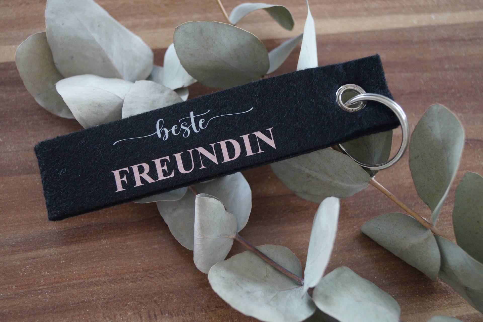 Schlüsselanhänger Personalisiert Aus Filz, Beste Freundin, Geschenk, Geschenk Individualisierbar Schlüsselanhänger Personalisiert Aus Filz, Beste Freundin, Geschenk, Geschenk Individualisierbar von FeelinchenDesign