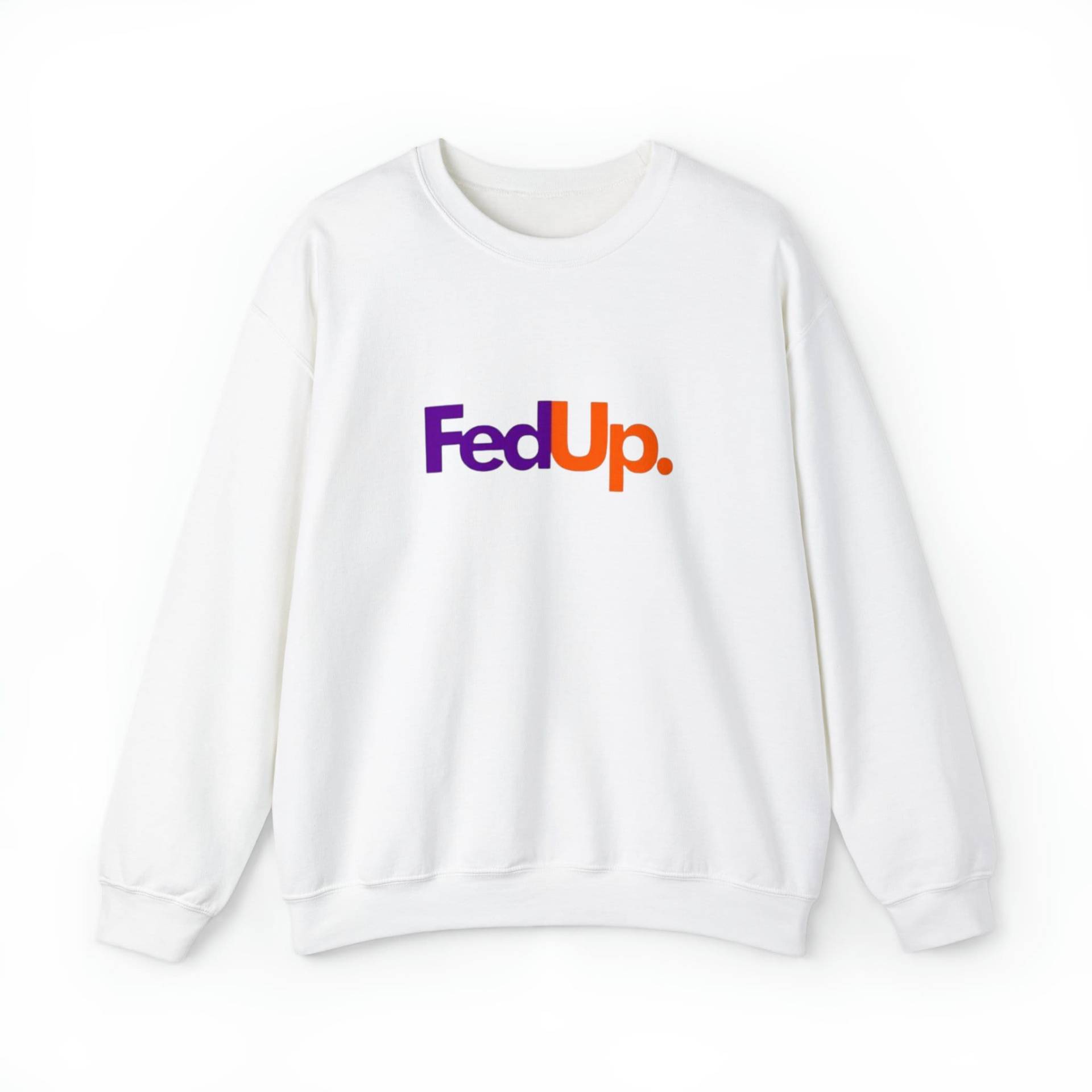 Funny Fedex Fedup High Quality Vintage Style Crewneck Sweater Pullover Oldschool Fit Autumn Sweatshirt Funny Fedex Fedup High Quality Vintage Style Crewneck Sweater Pullover Oldschool Fit Autumn Sweatshirt von FeelsLikeRetroSpirit