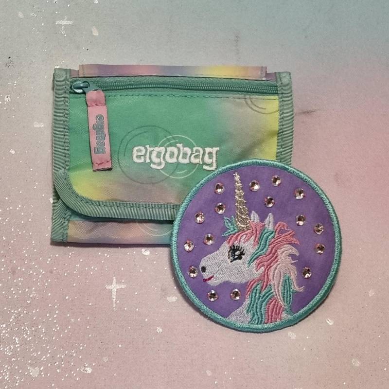 Klettie Patch 10cm Einhorn Wunsch Für Magnet Schulranzen Applikation Schultüte Einschulung Handgefertigt Unikat Feenkleiddesign von FeenkleidDesign2020