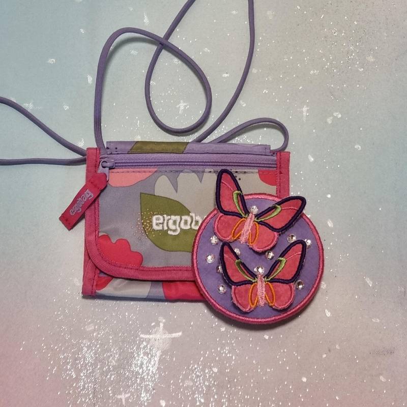 Klettie Patch 9cm Schmetterling Wunsch Für Magnet Schulranzen Applikation Flieder Lila Schultüte Einschulung Handgefertigt Feenkleiddesign von FeenkleidDesign2020