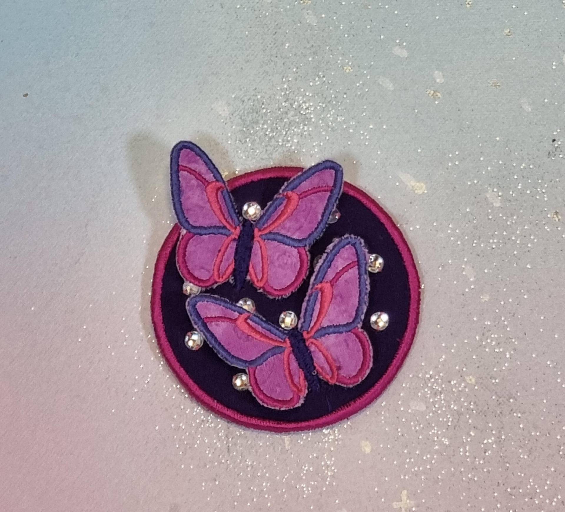 Klettie Patch 9cm Schmetterling Wunsch Für Magnet Schulranzen Applikation Lila Pink Einschulung Handgefertigt Unikat Feenkleiddesign Klettie Patch 9cm Schmetterling Wunsch Für Magnet Schulranzen Applikation Lila Pink Einschulung Handgefertigt Unikat Feenkleiddesign von FeenkleidDesign2020