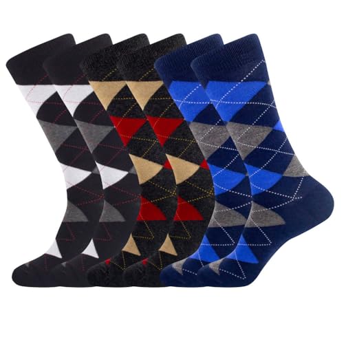 Feetalk Crew-Socken aus 98 % Baumwolle, für Business und Freizeit, für Herren und Damen, Farbe D, 39-41 EU Feetalk Crew-Socken aus 98 % Baumwolle, für Business und Freizeit, für Herren und Damen, Farbe D, 39-41 EU von Feetalk