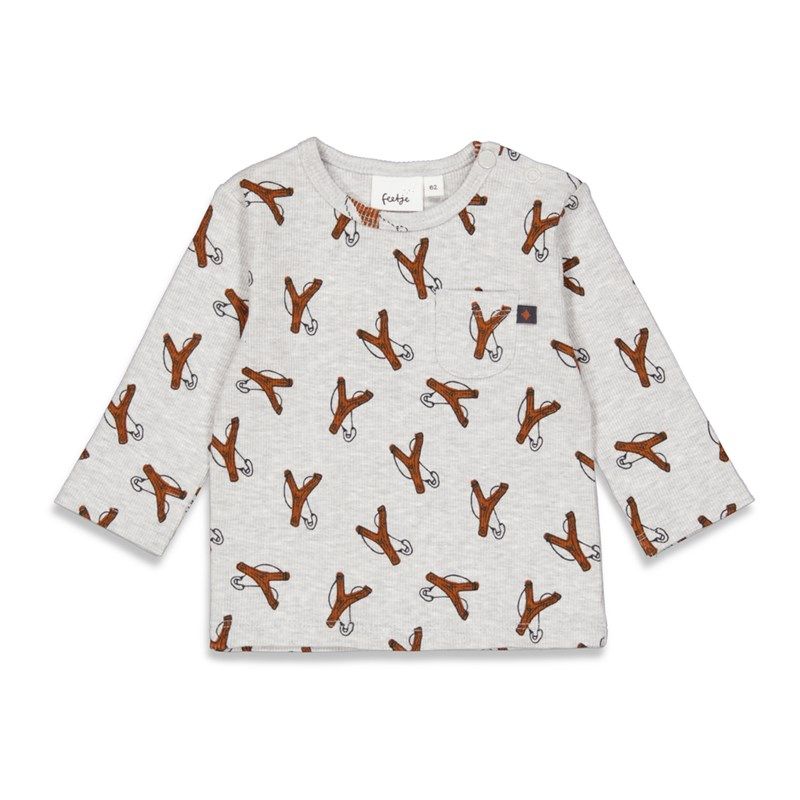 Feetje - Adventure Longsleeve Junge grau Winter von Feetje