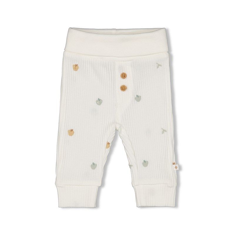 Feetje Autumn Sweetness Junge Baby Gerippte Hose offwhite von Feetje