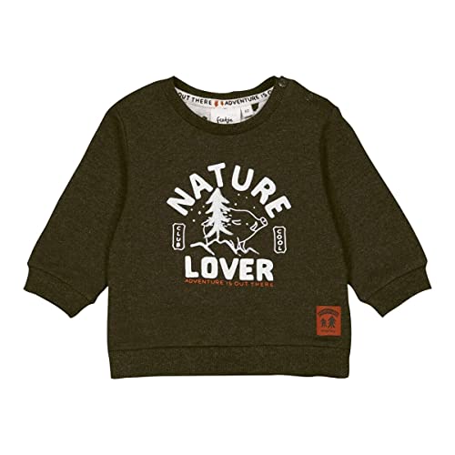 Feetje Baby-Jungen Sweatshirt - Alloverprint, Antraciet Melange , 80 von Feetje