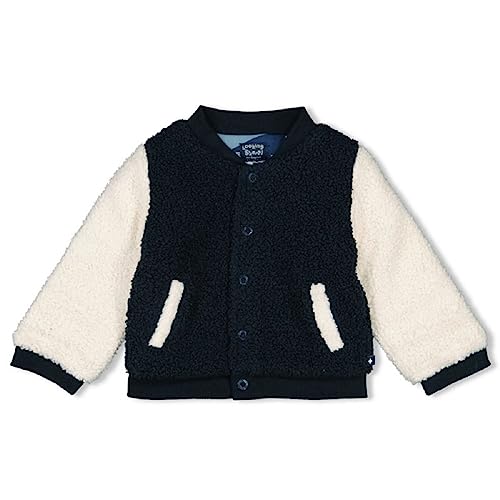 Feetje Baby Jungen - Teddy Wendejacke - Looking Sharp, Marine, 92 von Feetje