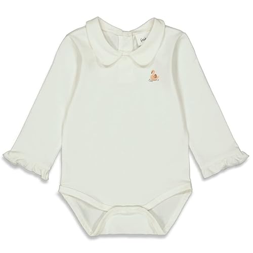 Feetje Baby-Mädchen Body langarm Dotty, Offwhite, 80 von Feetje