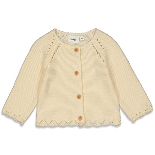 Feetje Baby-Mädchen Strickjacke - Bloom, Natur, 80 von Feetje