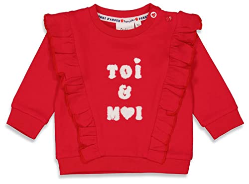 Feetje Baby-Mädchen Sweatshirt, rot, 74 von Feetje