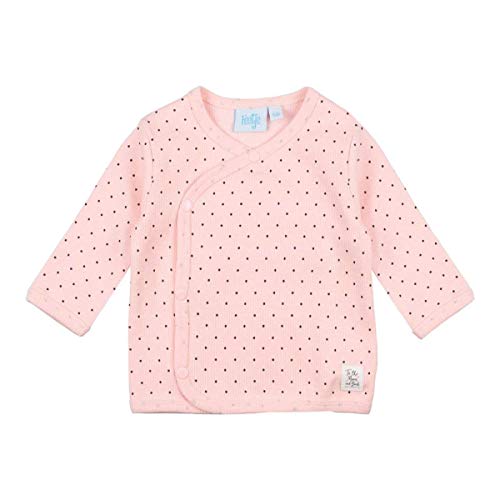 Feetje Baby-Mädchen Wickelshirt Langarm mit Alloverprint Punkten, Farbe:Rosa, Größe:50 von Feetje