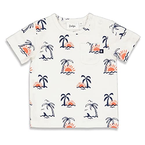 Feetje Baby-T-Shirt AOP - Sun Chasers, Offwhite, 80 von Feetje