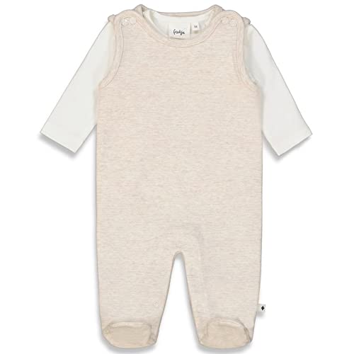 Feetje Baby-Unisex Stramplerset, natur melange, 50 von Feetje