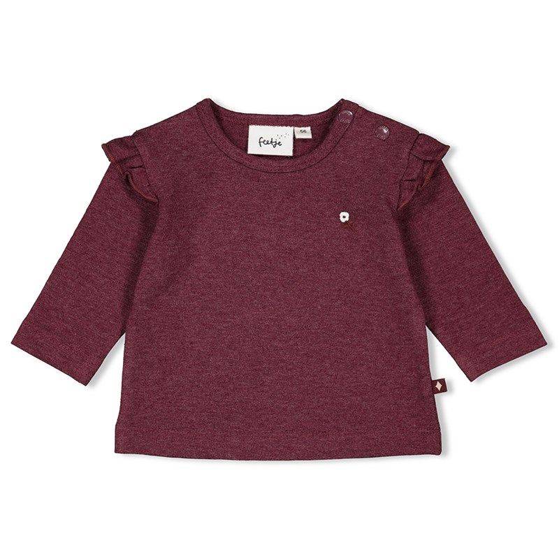 Feetje Blooming Meadow Longsleeve Mädchen wine melange von Feetje