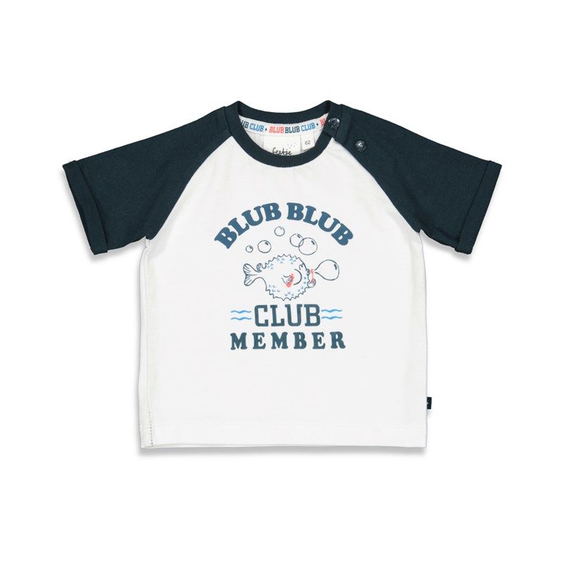 Feetje Blub club T-Shirt Junge white von Feetje