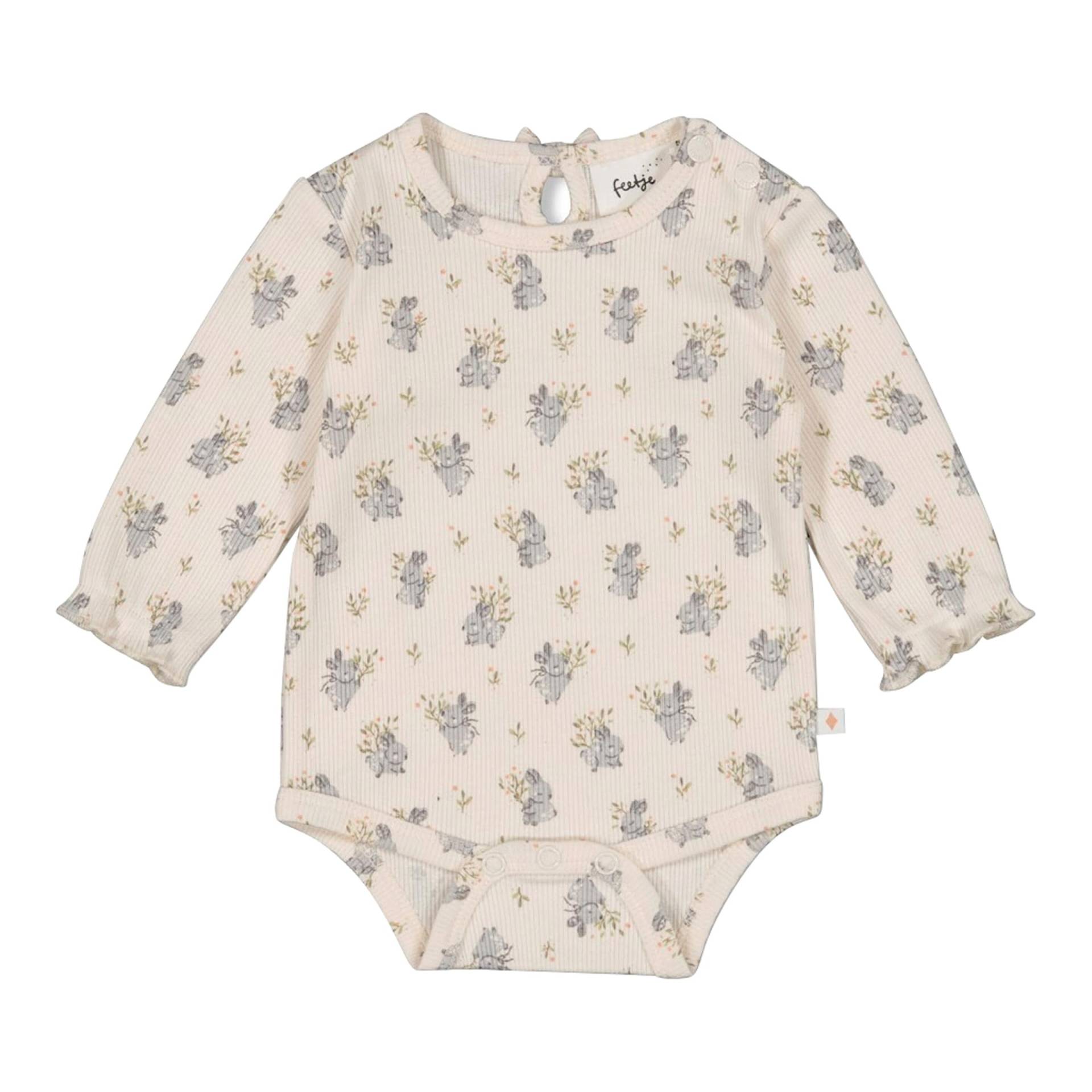 Feetje Body langarm Hasen Rippqualität von Feetje