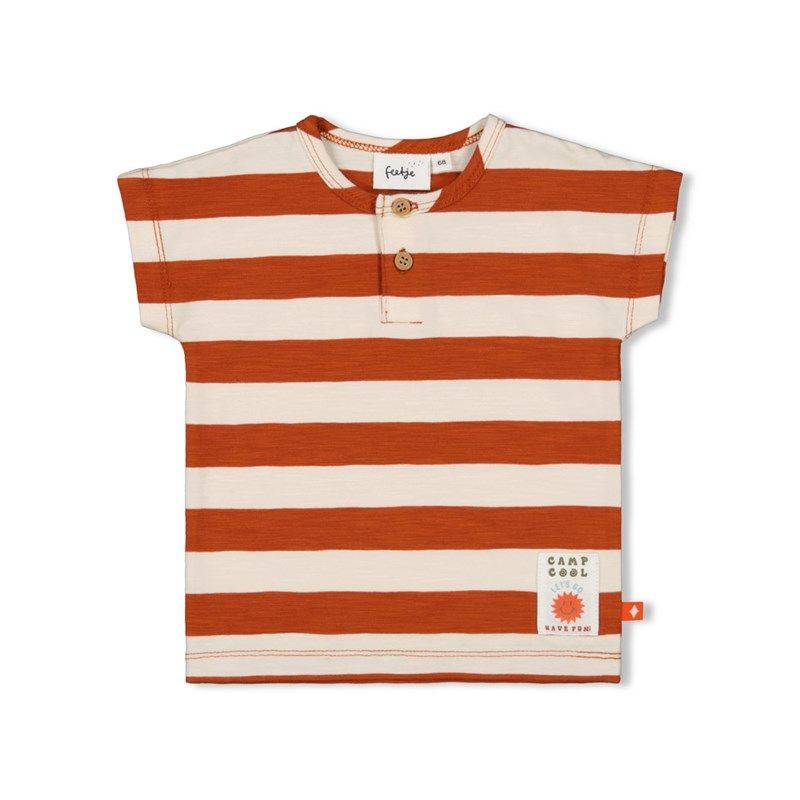 Feetje Camp cool T-Shirt Junge brique Sommer von Feetje