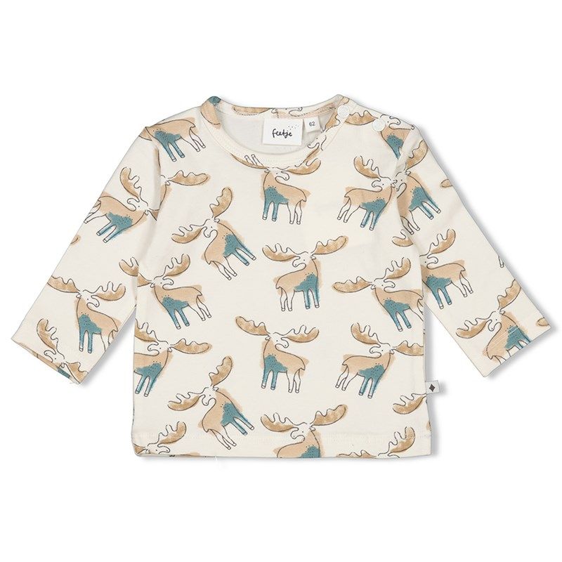 Feetje Camp wilderness Longsleeve Junge offwhite Winter von Feetje