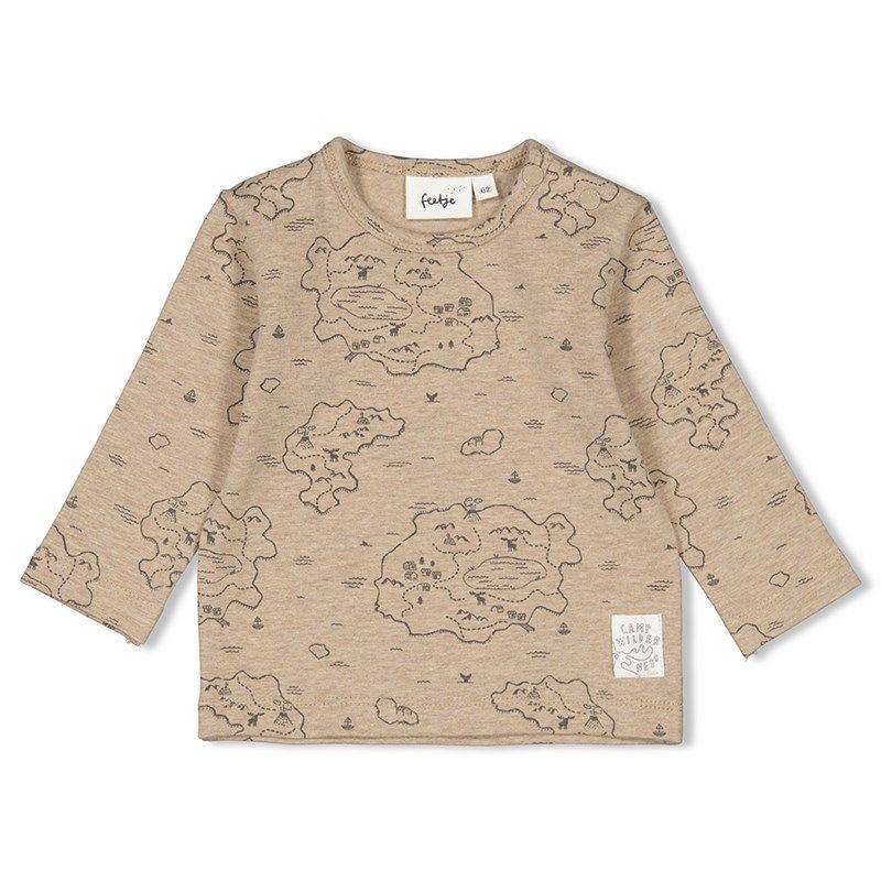 Feetje Camp wilderness Longsleeve Junge taupe Winter von Feetje