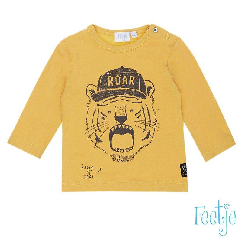Feetje Cool Dude Shirt gelb von Feetje