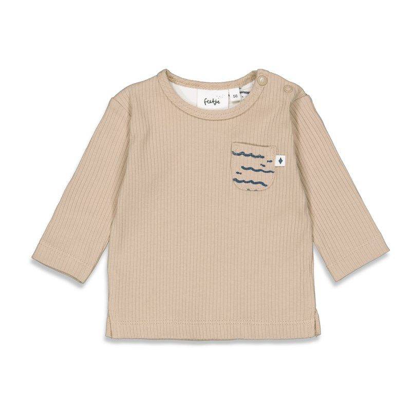 Feetje - Cool is ever Longsleeve Junge Winter taupe von Feetje