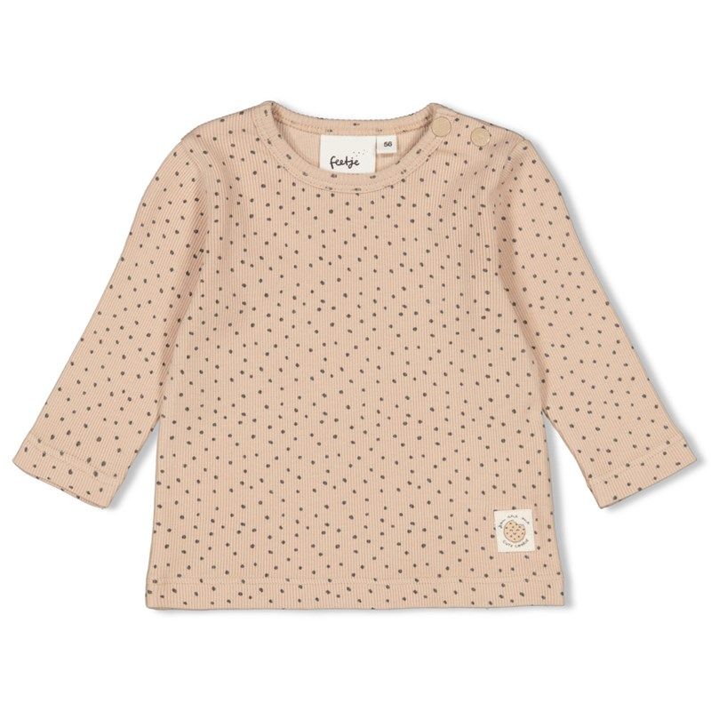 Feetje Cute Cookie Longsleeve Shirt unisex sand Sommer von Feetje